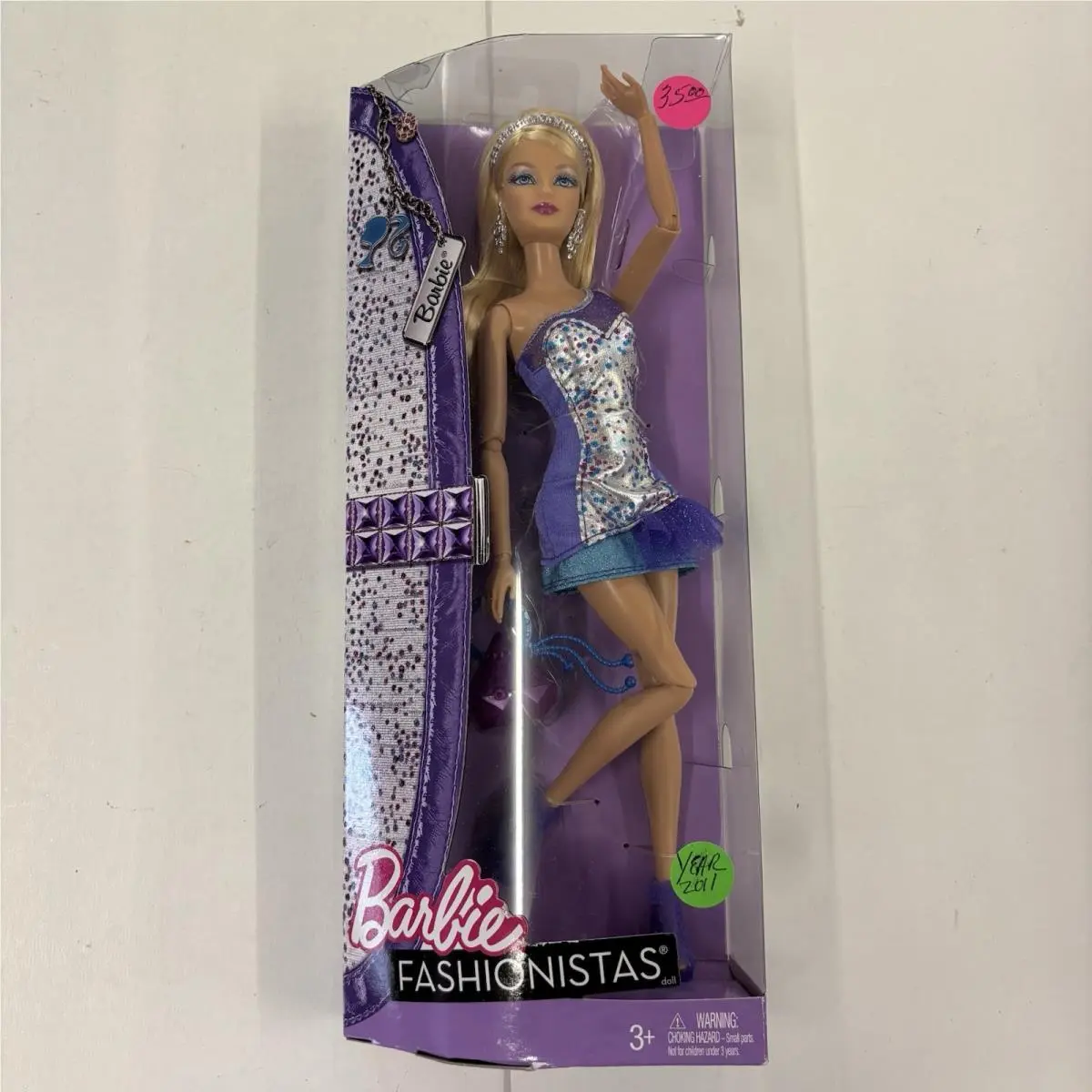 Barbie 2011 Fashionistas Purple Mattel W3898