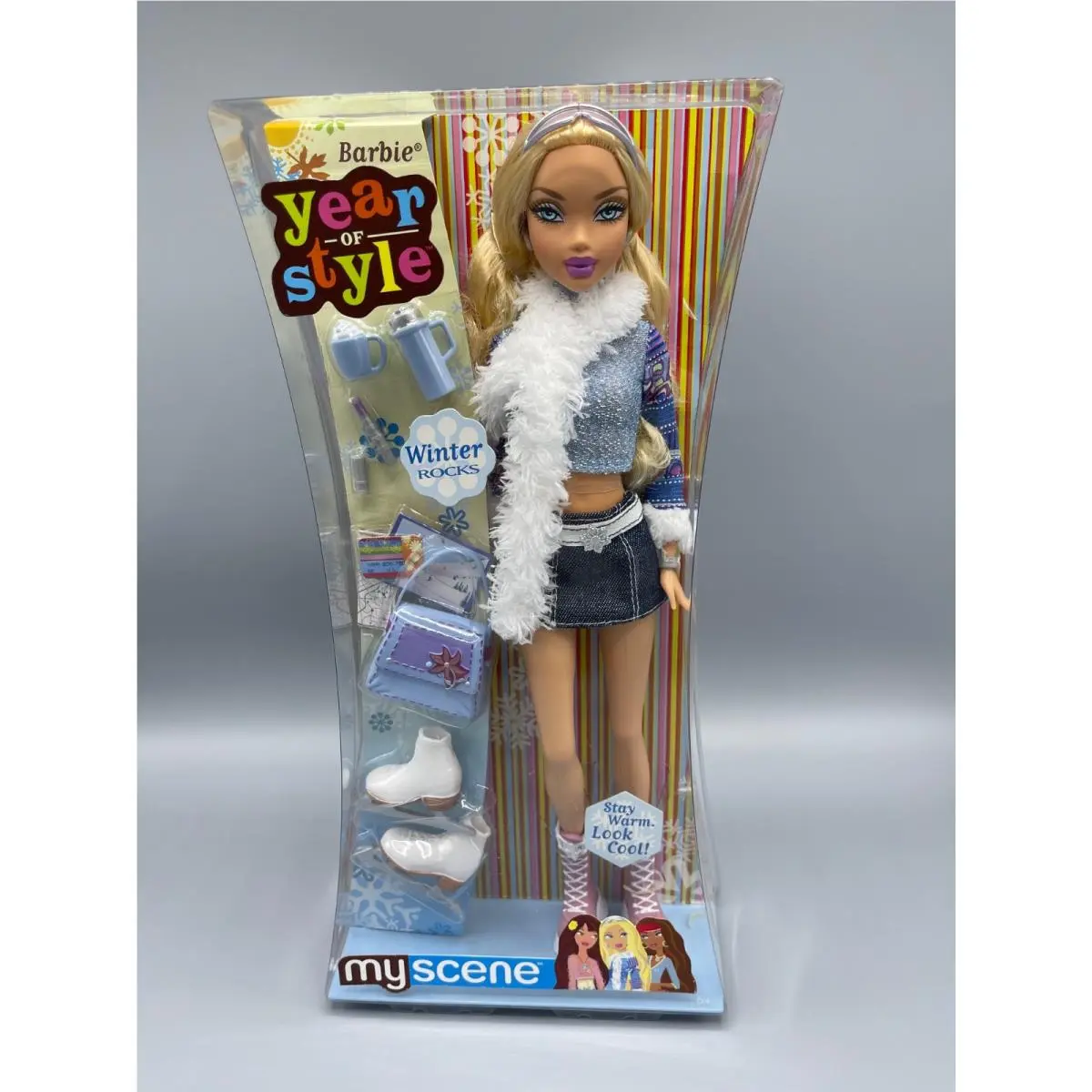 MY Scene Year OF Style Barbie Doll 2005 “winter Rocks”