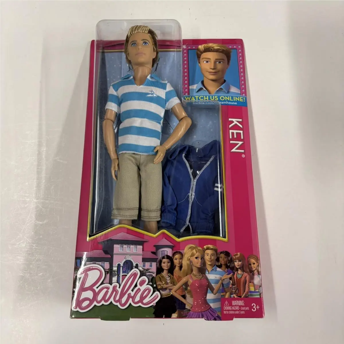 Barbie Life In The Dreamhouse Hard to Find Ken Doll Mattel 2012 BFW77