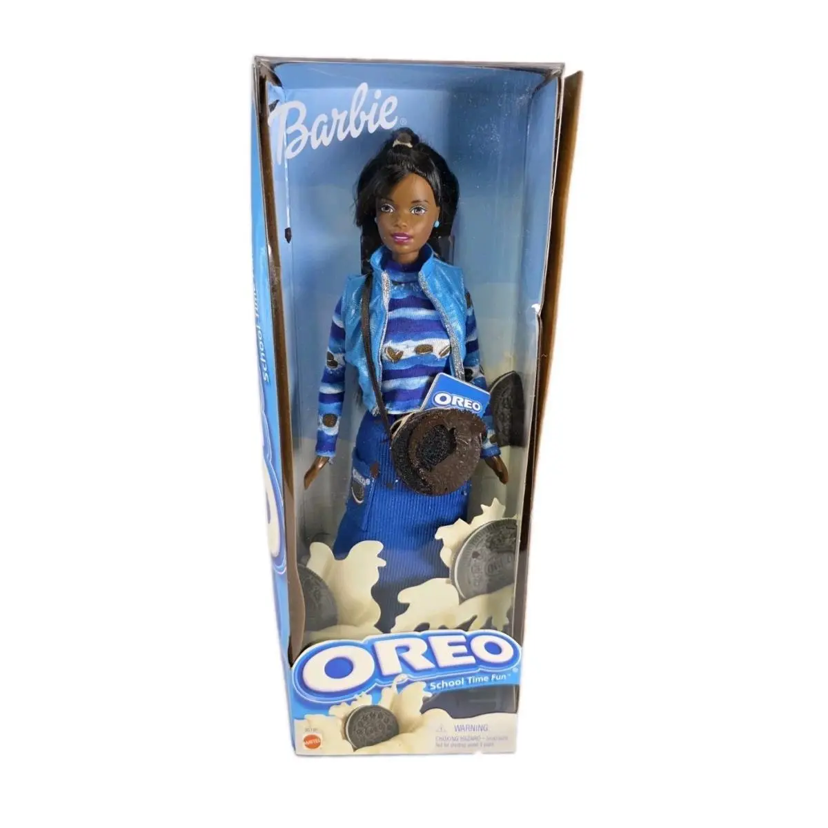 Barbie Oreo School Time Fun African American Fashion Doll Nrfb 2001 Mpn 55195