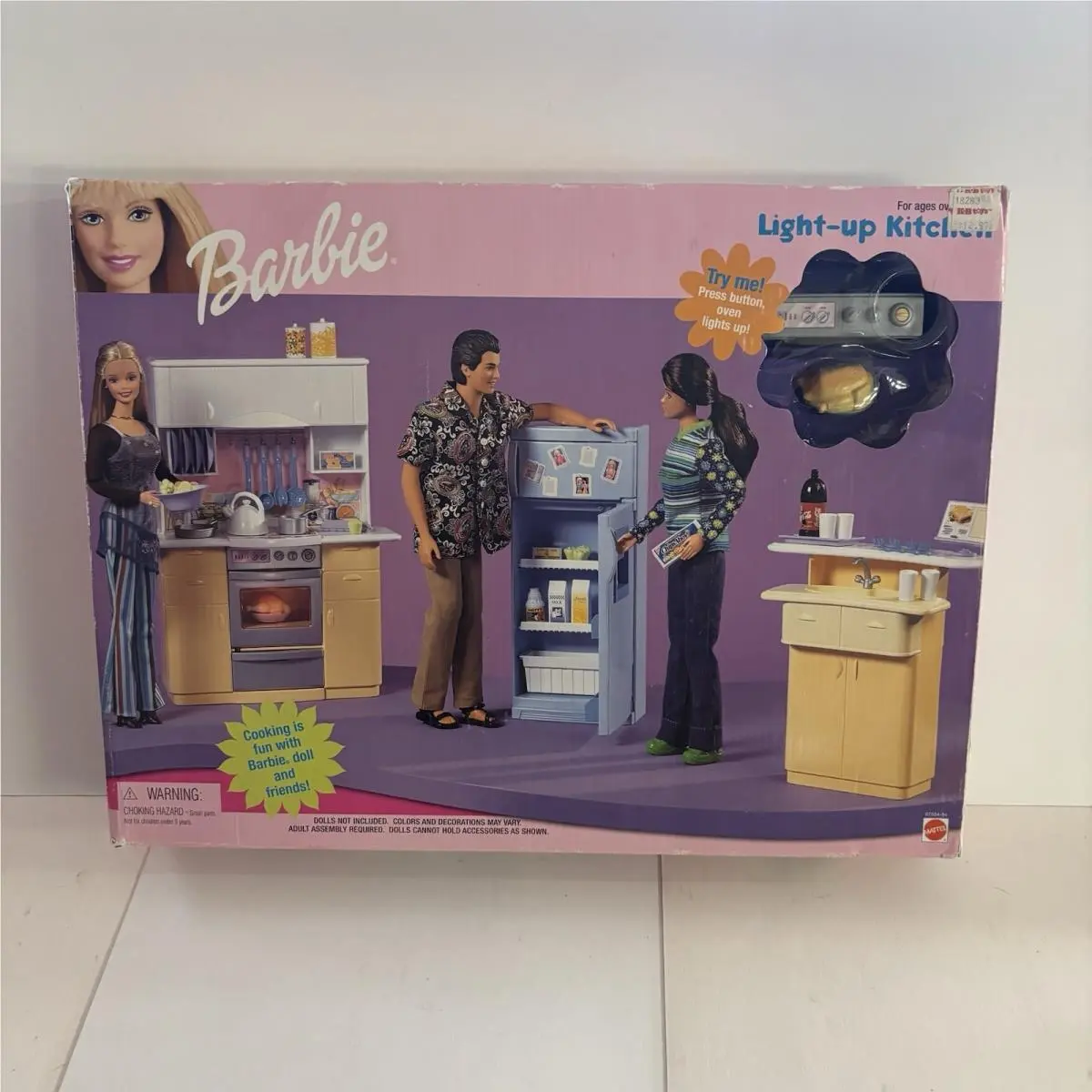 Barbie Playset Light up Kitchen Nrfb Rare 1999 Vintage