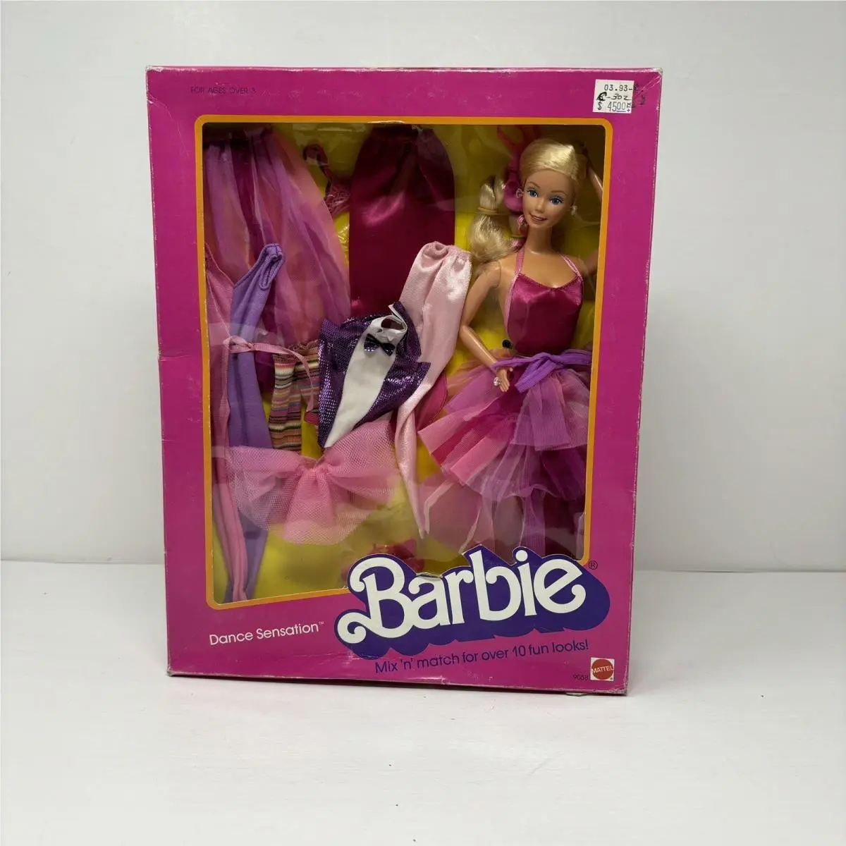 Vintage 1984 Dance Sensation Barbie Gift Set W/fashions