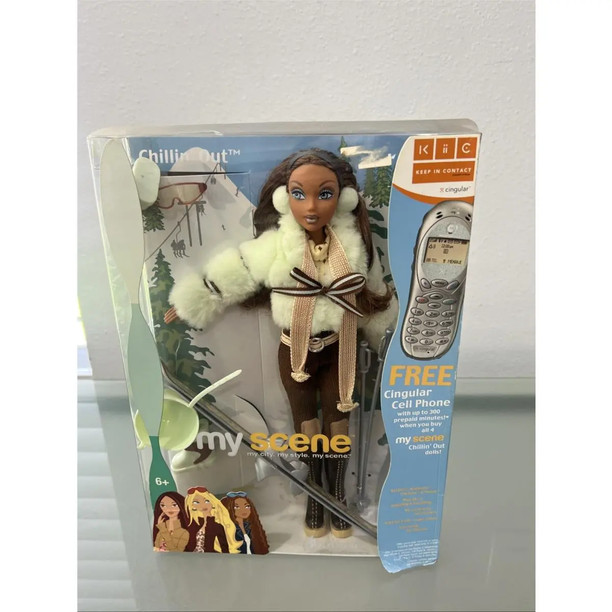 Vtg My Scene Doll Madison Chillin Out 2003 Mattel C1587