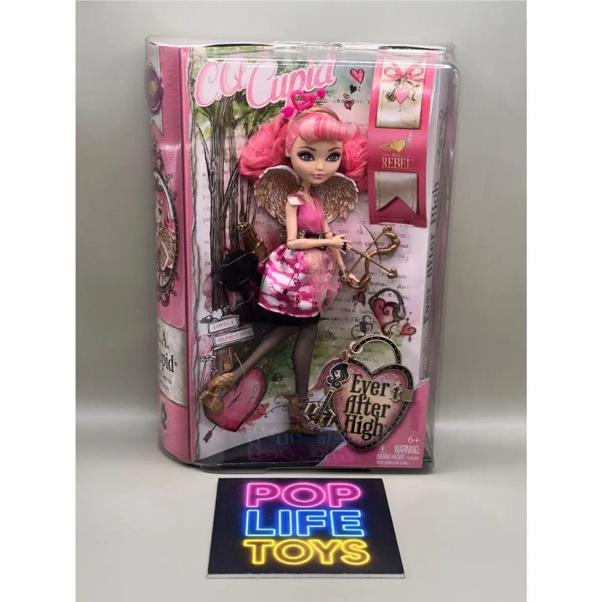 2013 Ever After High Rebel “first Chapter C.a. Cupid” BDB09 Nrfb