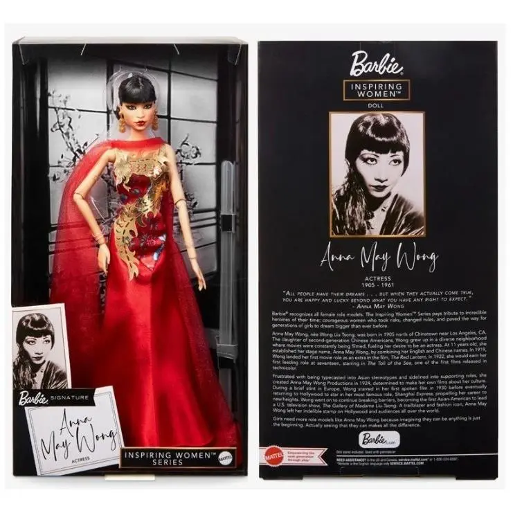 Anna May Wong Barbie Doll: Inspiring Women Series - - Mint