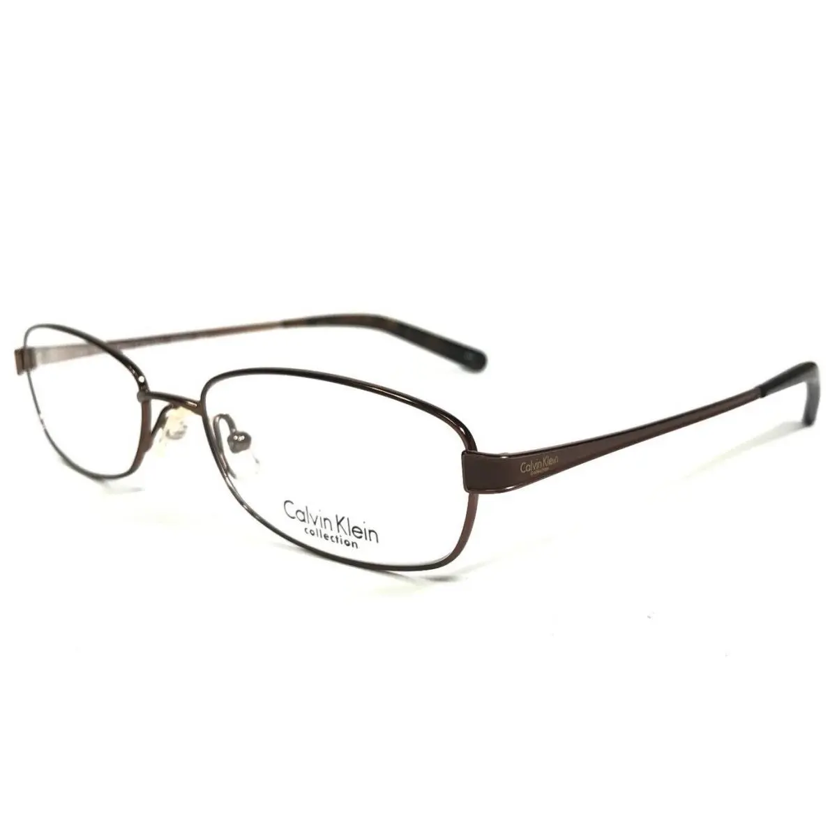 Calvin Klein CK7417 210 Eyeglasses Frames Brown Rectangular 53-16-140