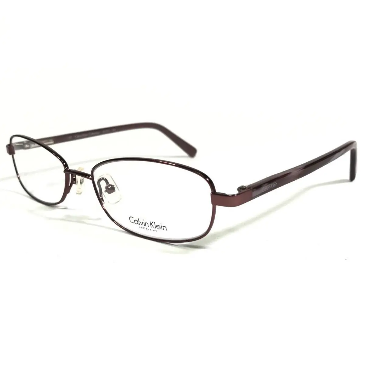 Calvin Klein CK7241 604 Eyeglasses Frames Purple Burgundy Red Round 53-16-135