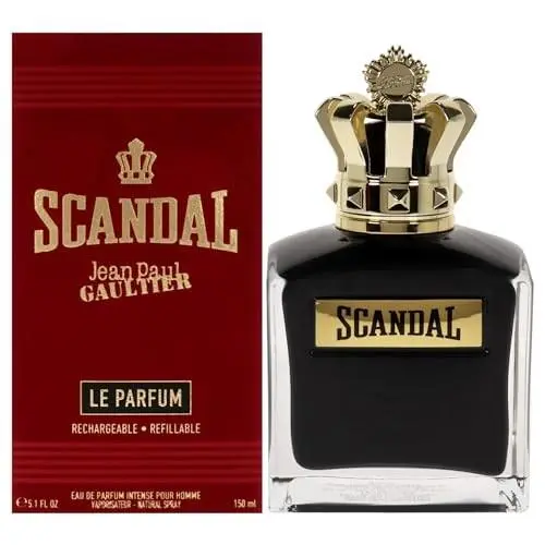 Jean Paul Gaultier Scandal Le Parfum Edp Intense Spray Refillable Men 5.1 oz