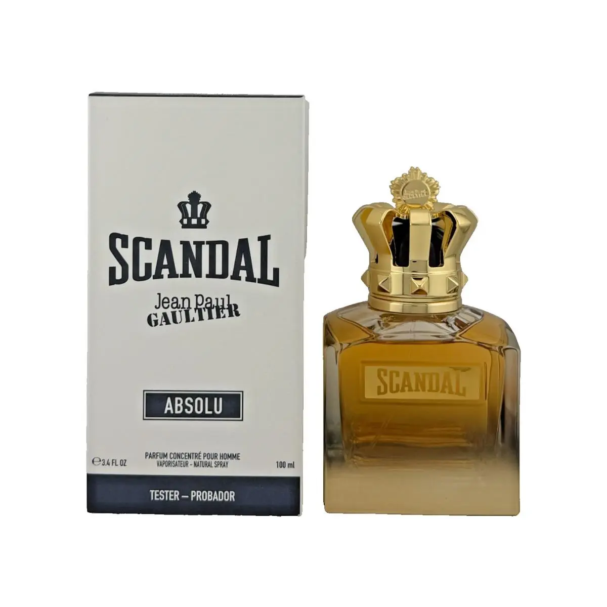 Jean Paul Gaultier Scandal Absolu Parfum For Men 3.4 oz 100ml Tstr