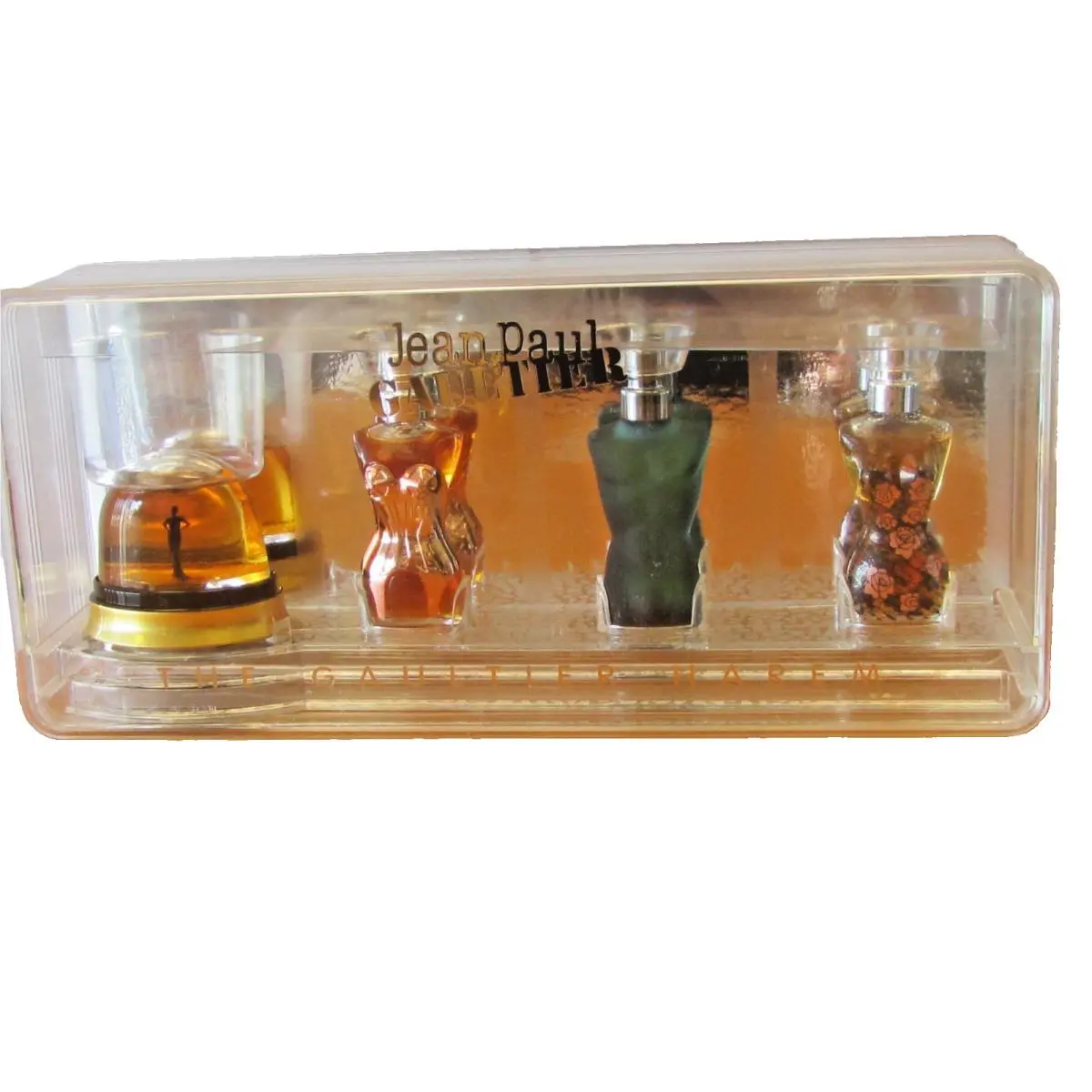 Vintage Jean Paul Gaultier Harem Set 4 Pcs Perfume Miniature Rare