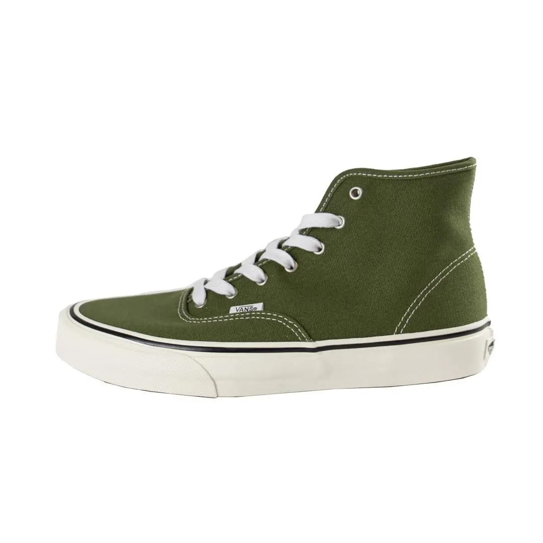 Vans Hi 2.0 Pig Suede Shoes Duck Canvas Green Balsam