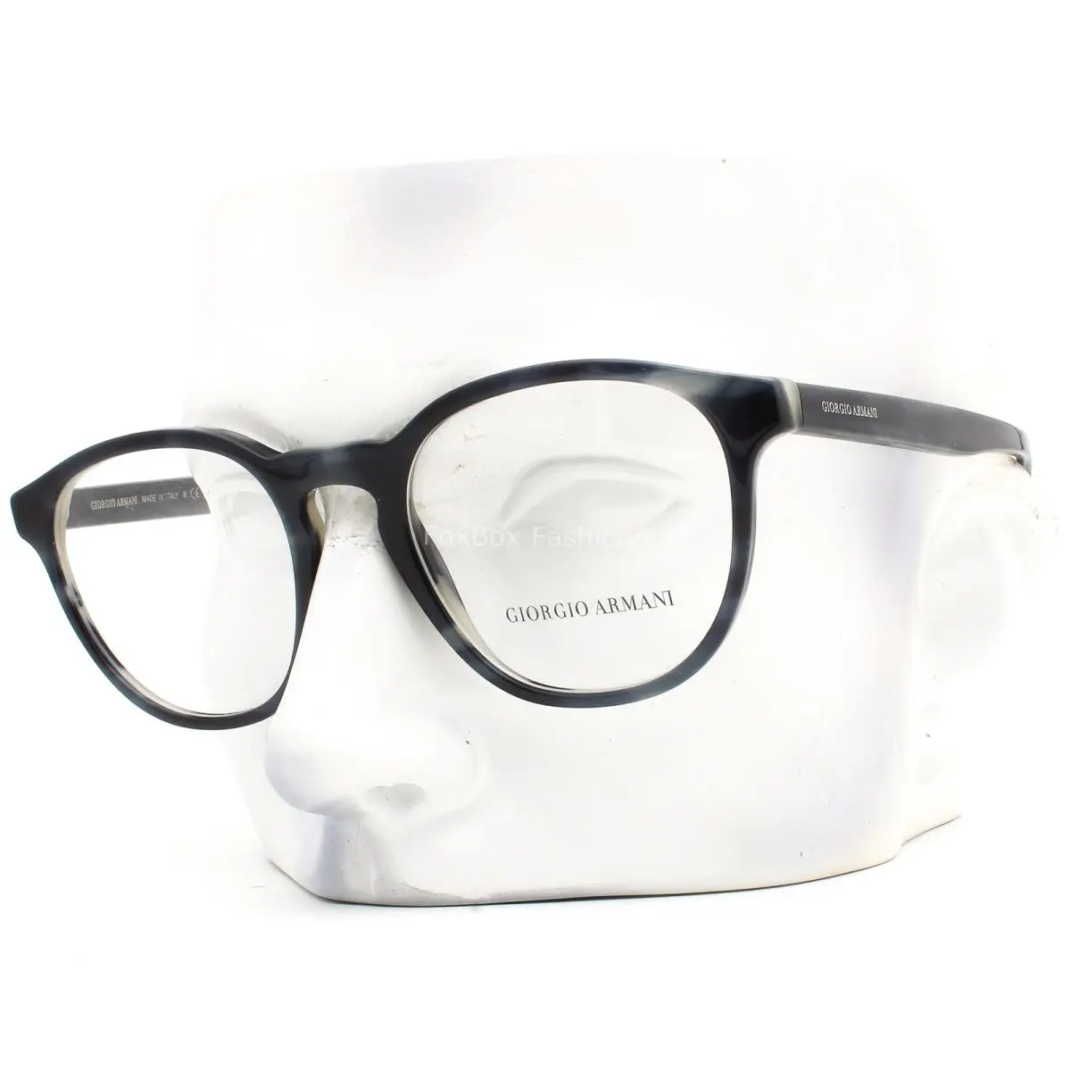 Eyeglasses Glasses AR 7216 5943 Blue Gray Horn 50-20-145 W/case by Giorgio Armani