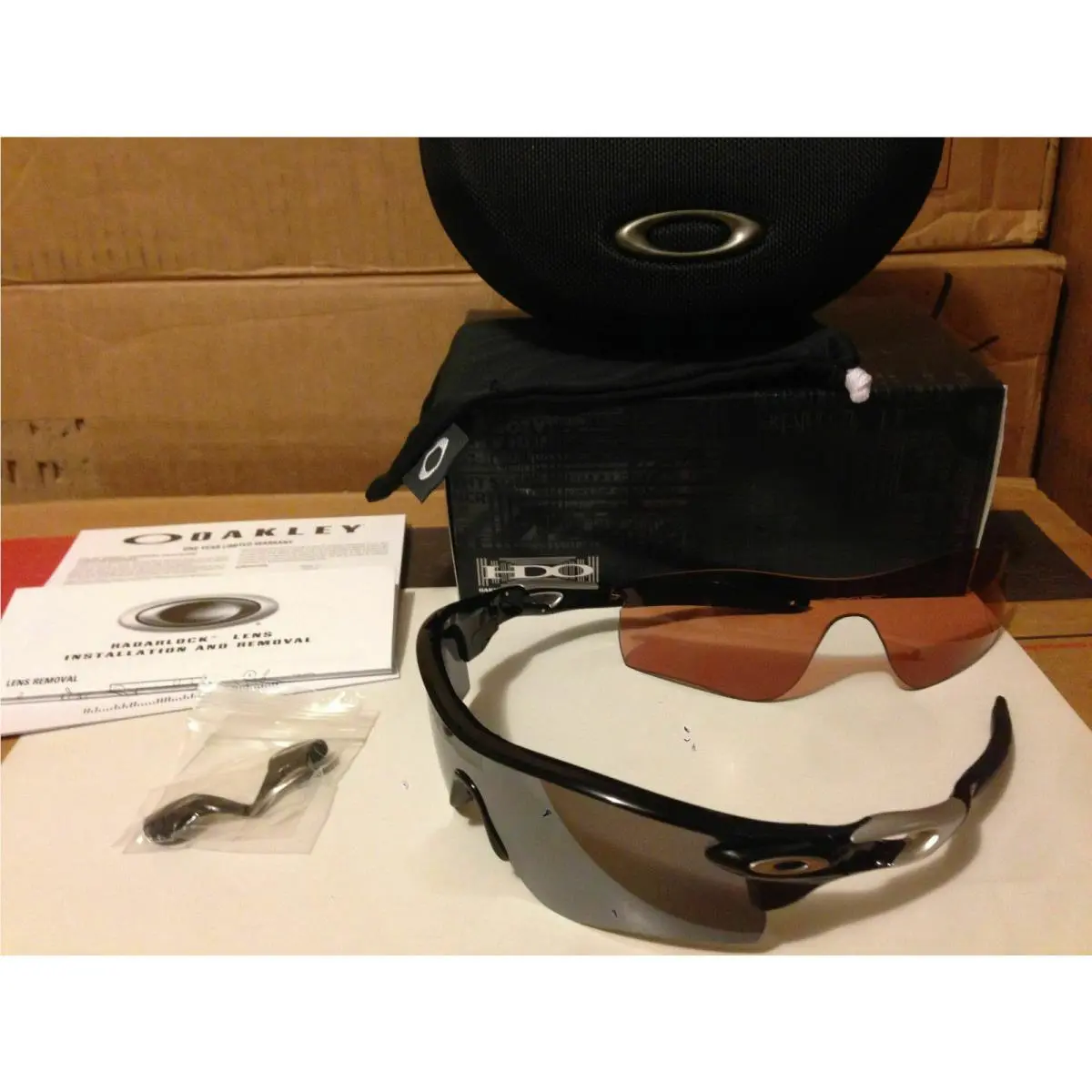 Oakley - Radarlock Path - Polished Black / Black Iridium VR28 OO9181-19