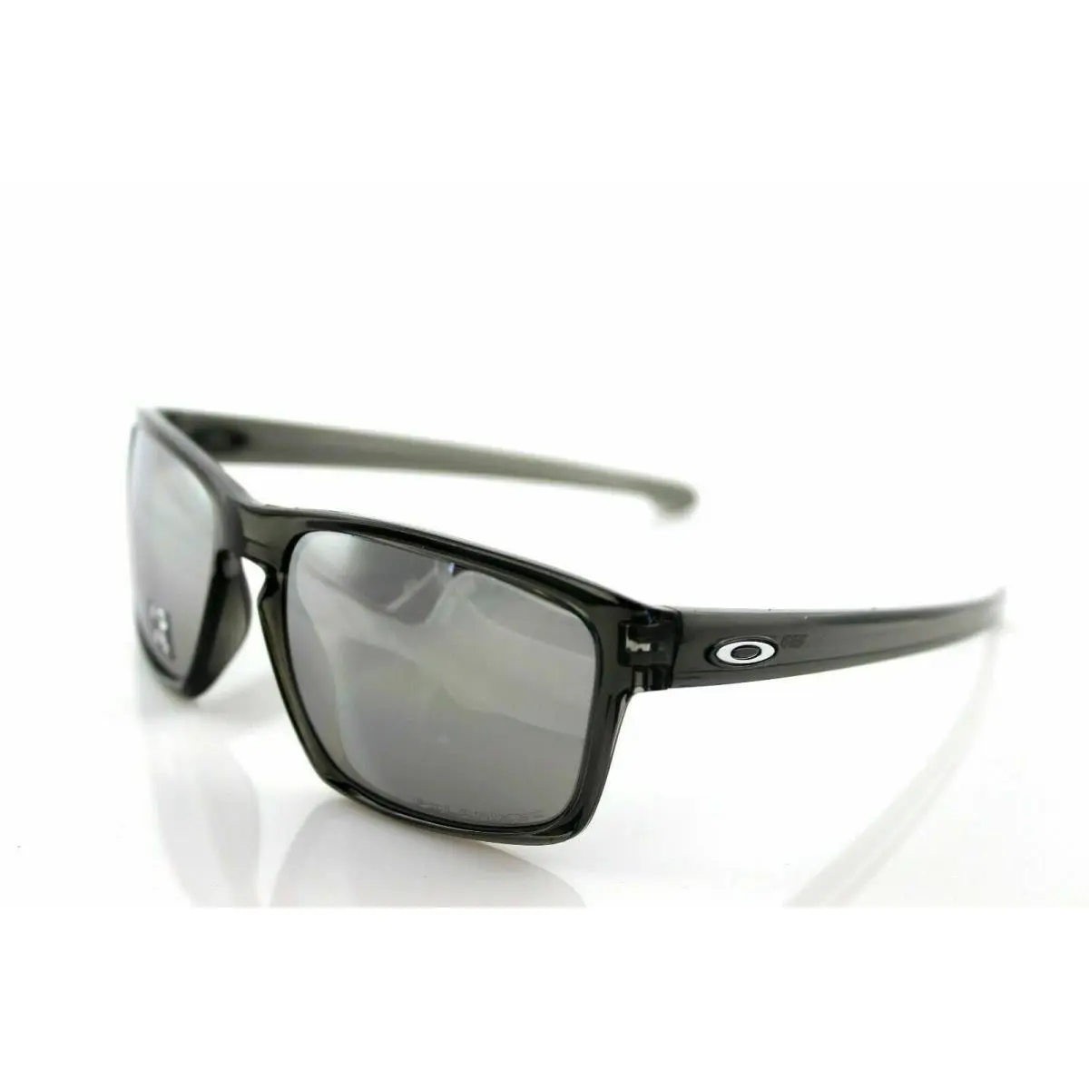 Oakley Silver Sunglasses Grey Smoke / Chrome Iridium Polarized OO9262-13