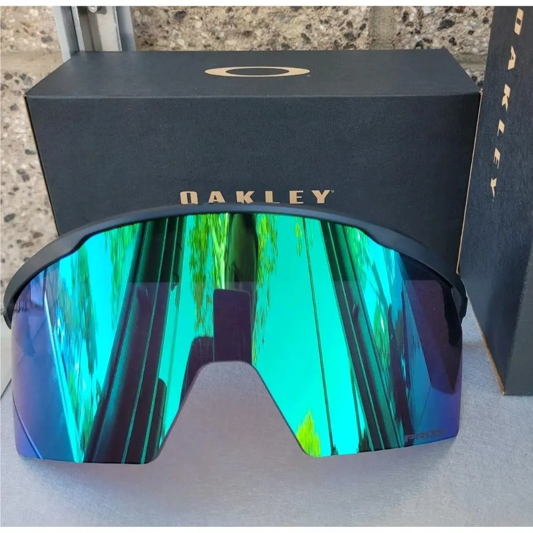 Oakley Oem ARO7 Sunglasses Lenses Only Prizm Road Jade Aka Sport Shield Mask Usa