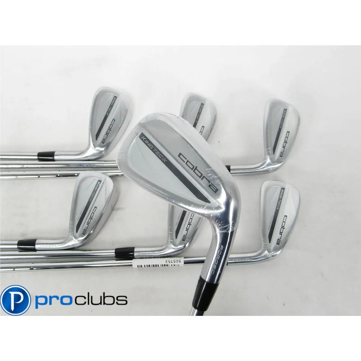 Cobra `2025 King Tec-x Irons 5-PW GW Steel Regular Flex 2 Upright 505753