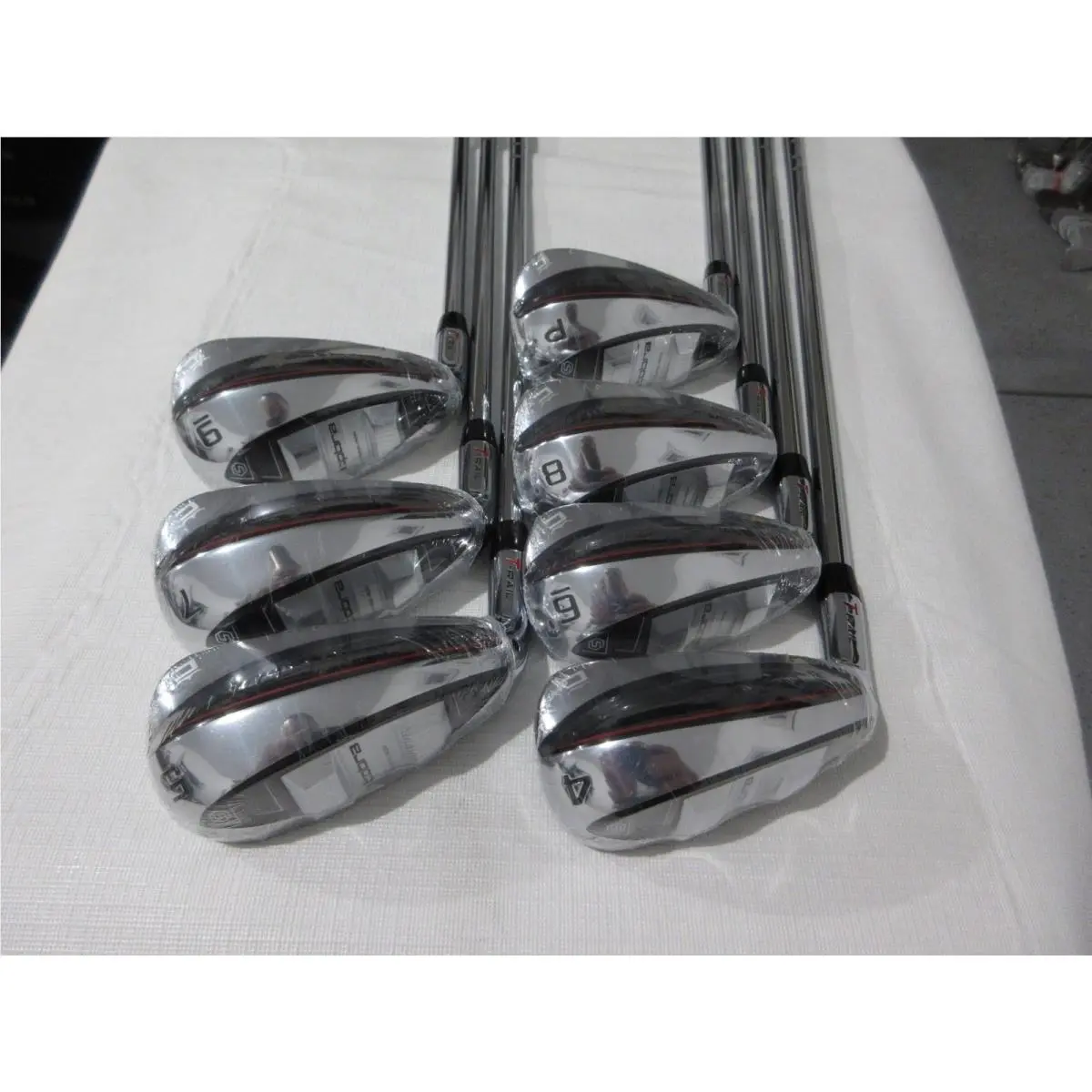 Left-handed Cobra King T-rail 3 Iron Set - 4-PW - Regular Flex Steel