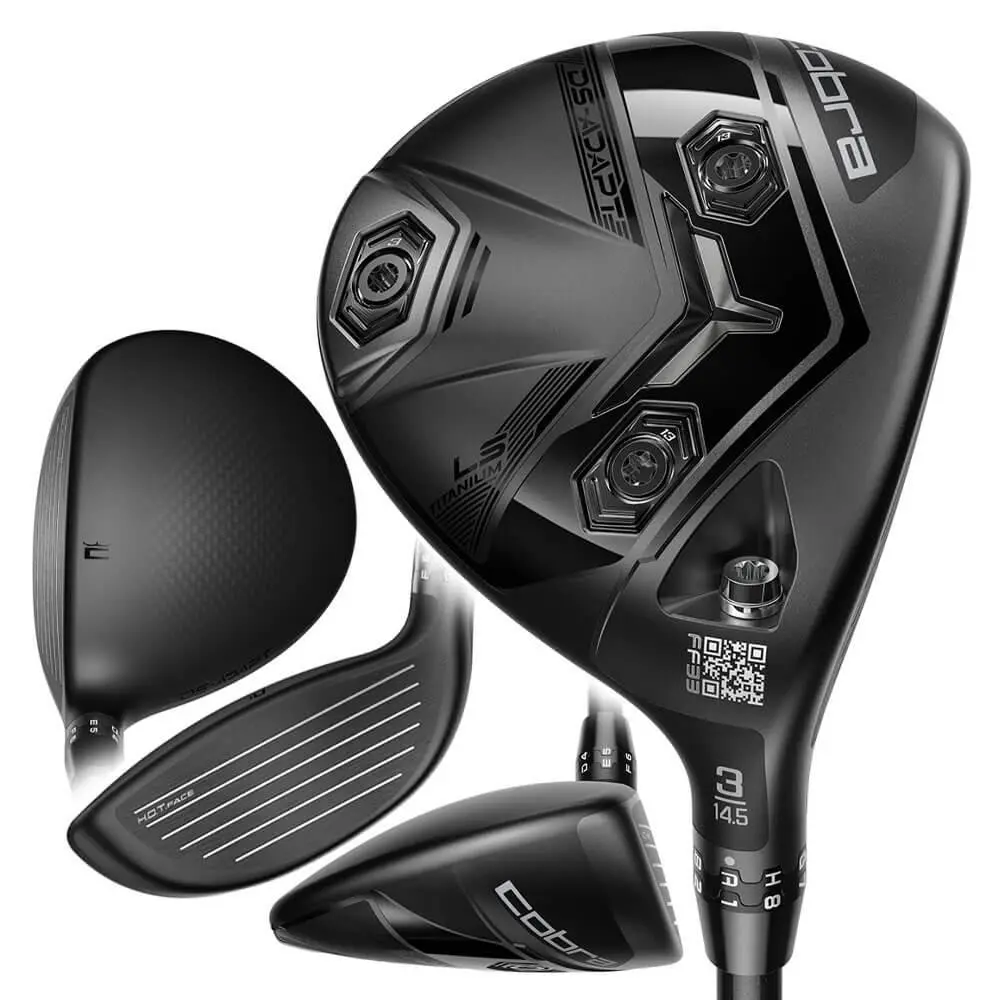 Cobra Men Dark Speed Adapt LS Titanium Fairway Wood - 25 RH 3 14.5 Graph Xstiff