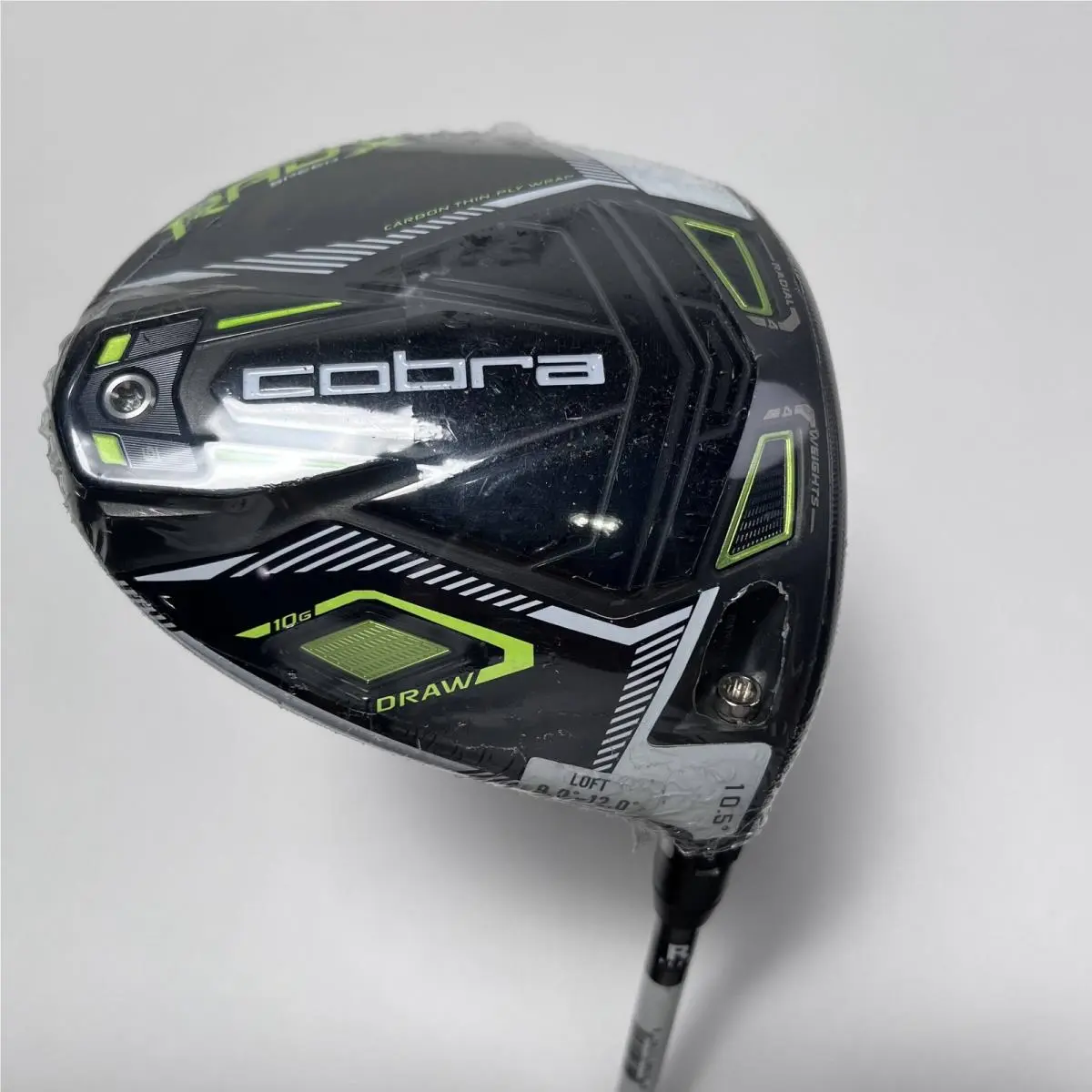 Cobra Rad Speed XD Driver 10.5 Project X Even Flow Riptide CB Regular RH