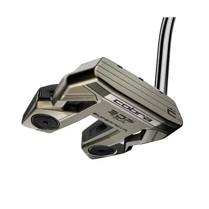 Cobra 3DP Tour Supernova Counterbalance Putter 38 Mallet Single Bend Left - Champagne/Black