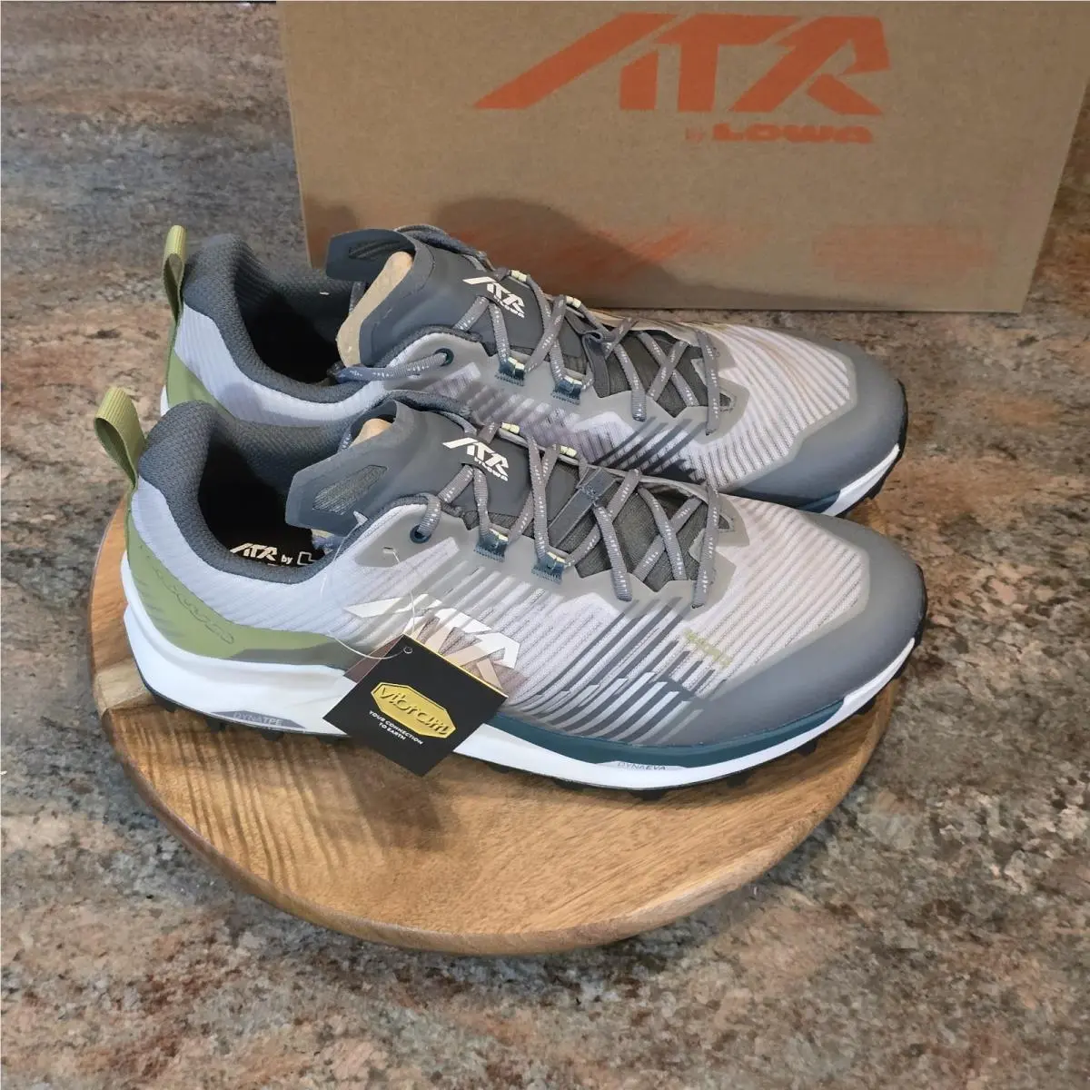 Lowa Atr Madrix Grey Green - Mens Sz 12 - Athletic Trail Running Hiking Shoes