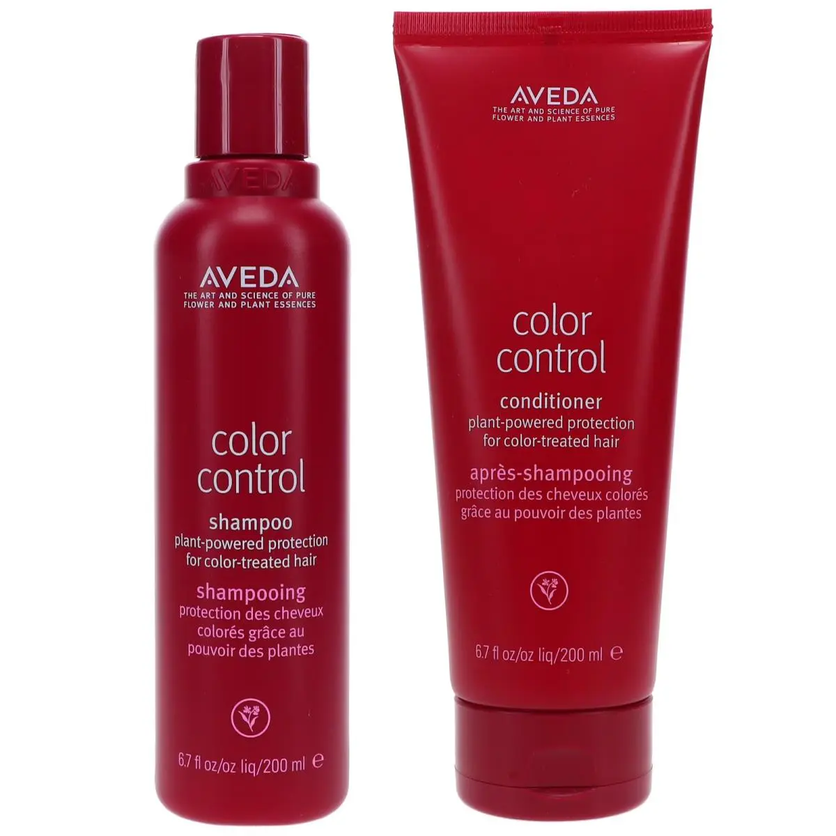 Aveda Color Control Rich Shampoo 6.7 oz Color Control Conditioner 6.7 oz Combo