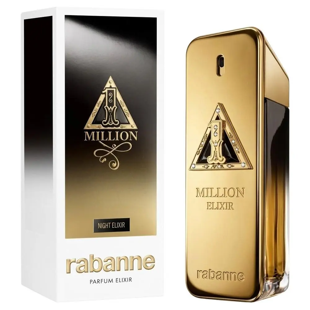 1 Million Night Elixir Parfum Paco Rabanne 3.4 Oz Parfum Elixir Men Spray