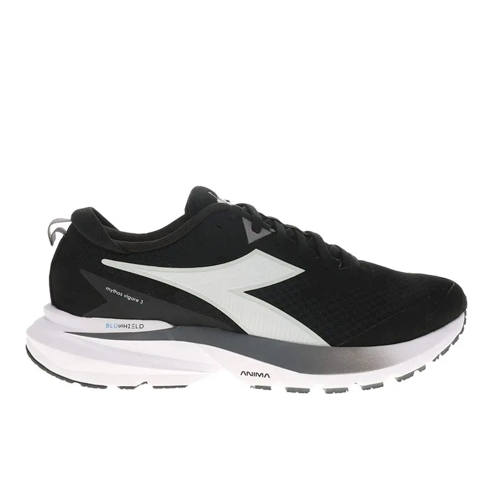 Diadora shoes - diadora Mythos Blushield Vigore 3 Running - 180680-C7406 - Black, White 4