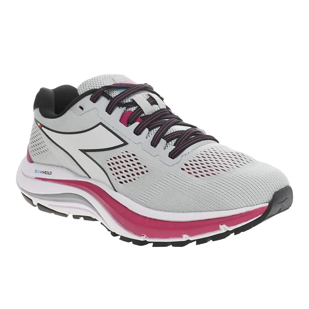 Diadora shoes - diadora Mythos Blushield 7 Vortice Running - 178061-C3567 - Grey, Pink 0