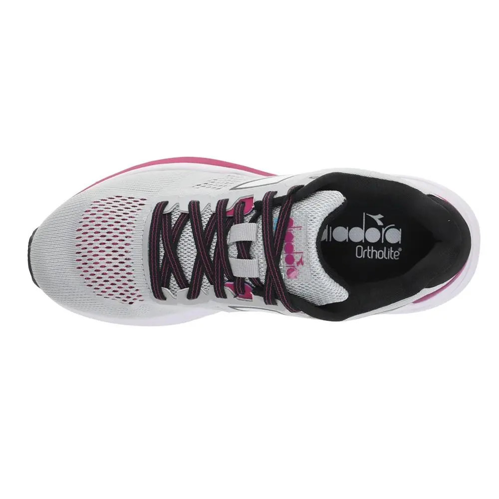 Diadora shoes - diadora Mythos Blushield 7 Vortice Running - 178061-C3567 - Grey, Pink 2