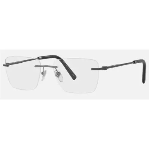 Bvlgari 55mm Matte Gunmetal Eyeglasses