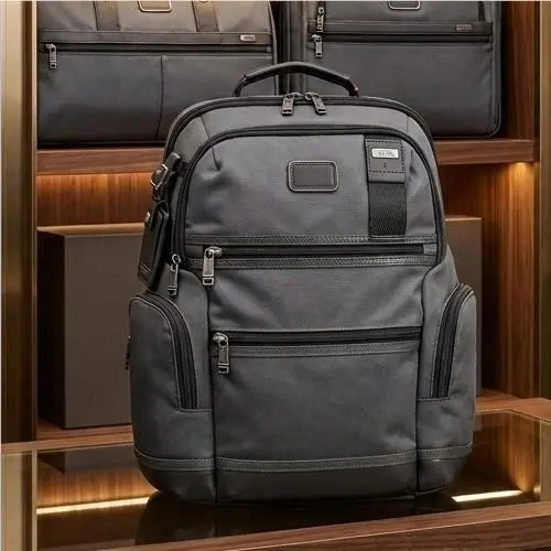 Tumi Parrish 15” Laptop Backpack 16x14x6 In Seal Gray