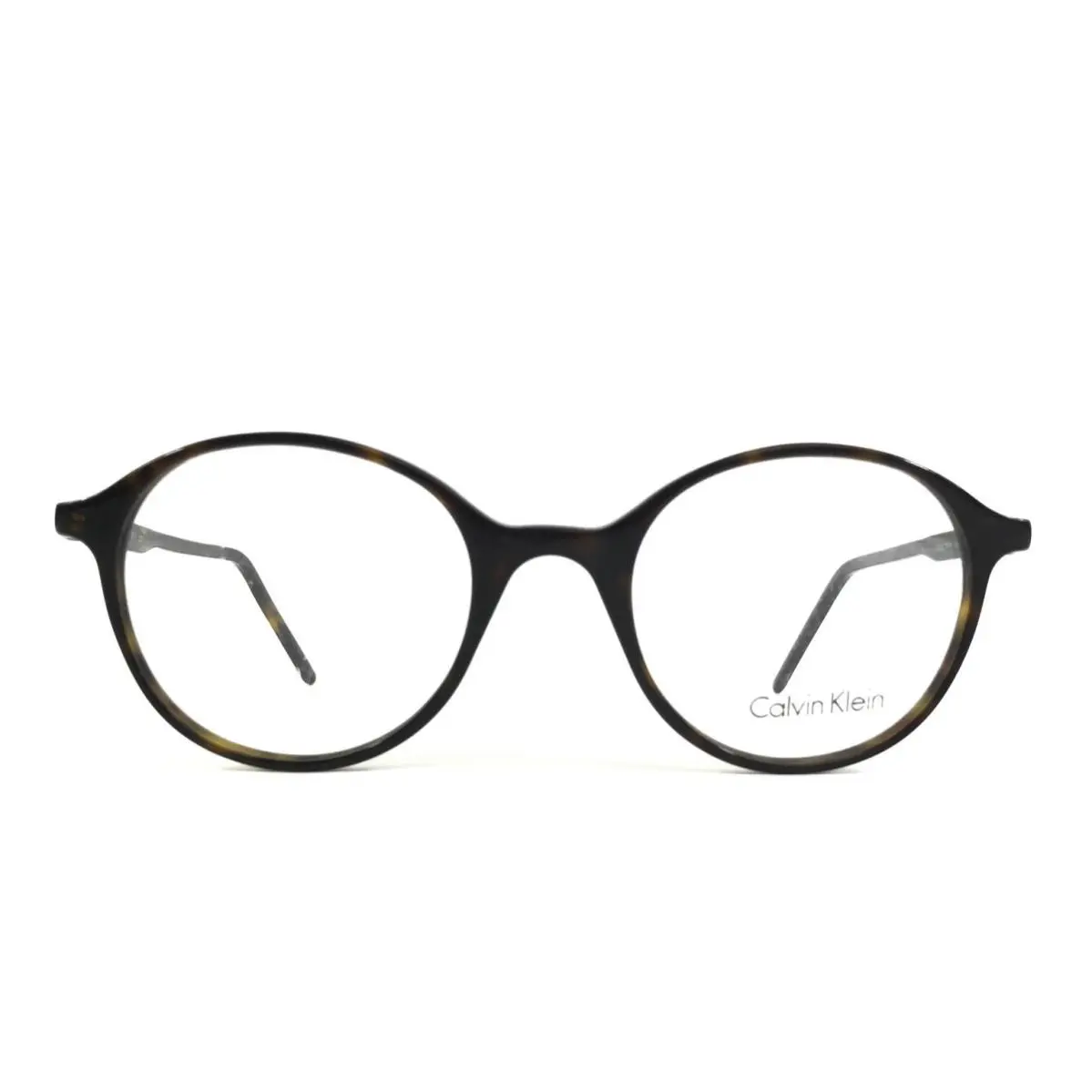 Calvin Klein Eyeglasses Frames 815 067 Dark Tortoise Round Full Rim 47-20-140