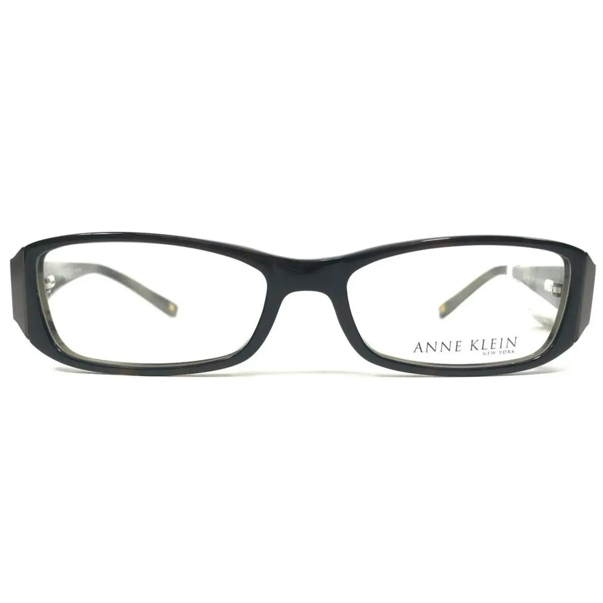 Anne Klein Eyeglasses Frames AK 8061 166 Brown Green Rectangular 51-15-135