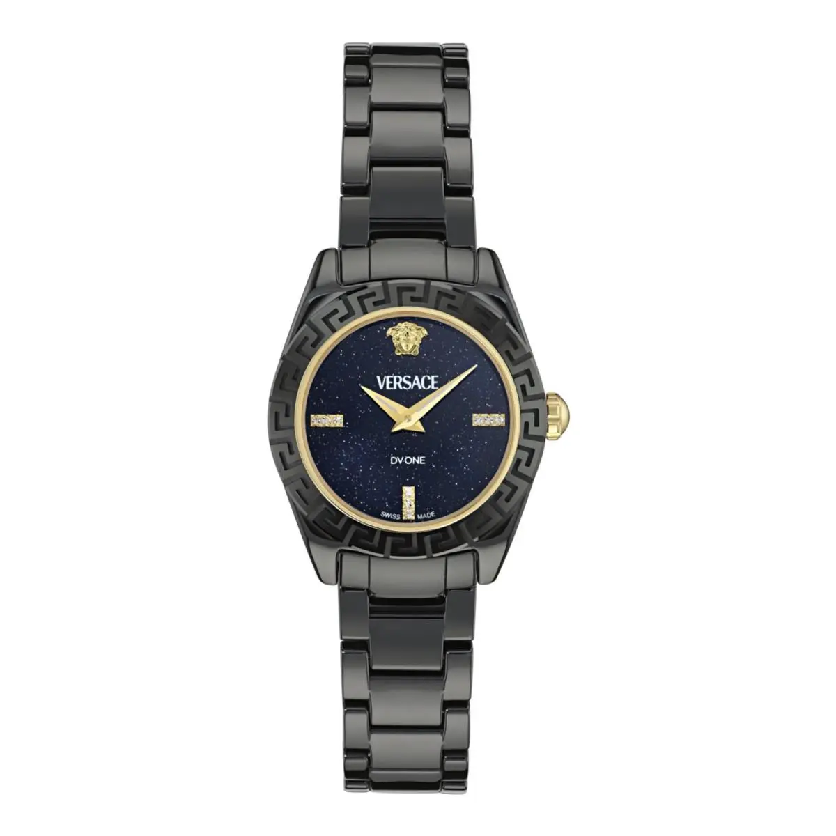 Versace DV One Mini Women’s Watch Swiss Made Luxury Designer Ceramic Bracelet