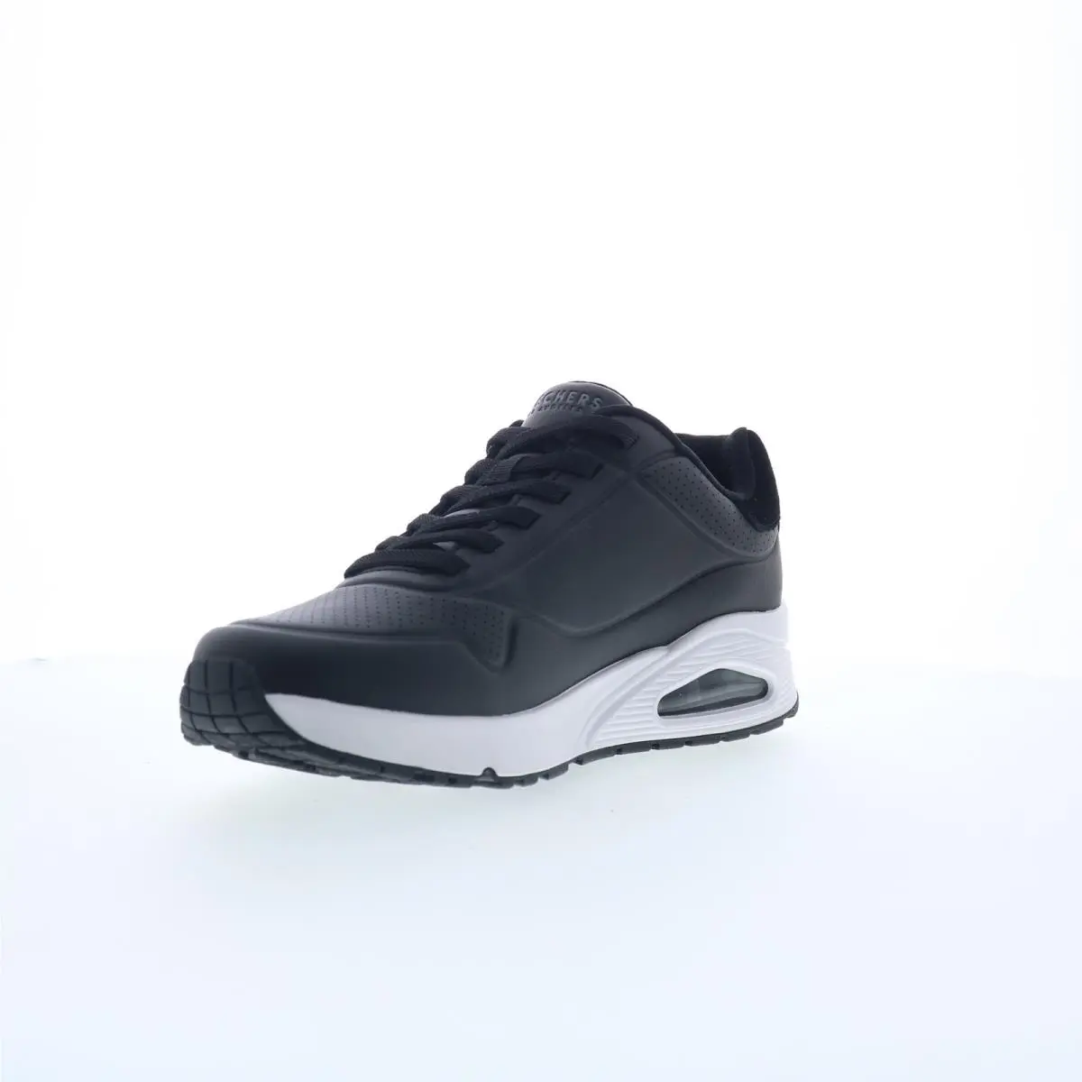 Skechers shoes - Skechers Uno - Tailored Air - 183007-BKW - Black 2