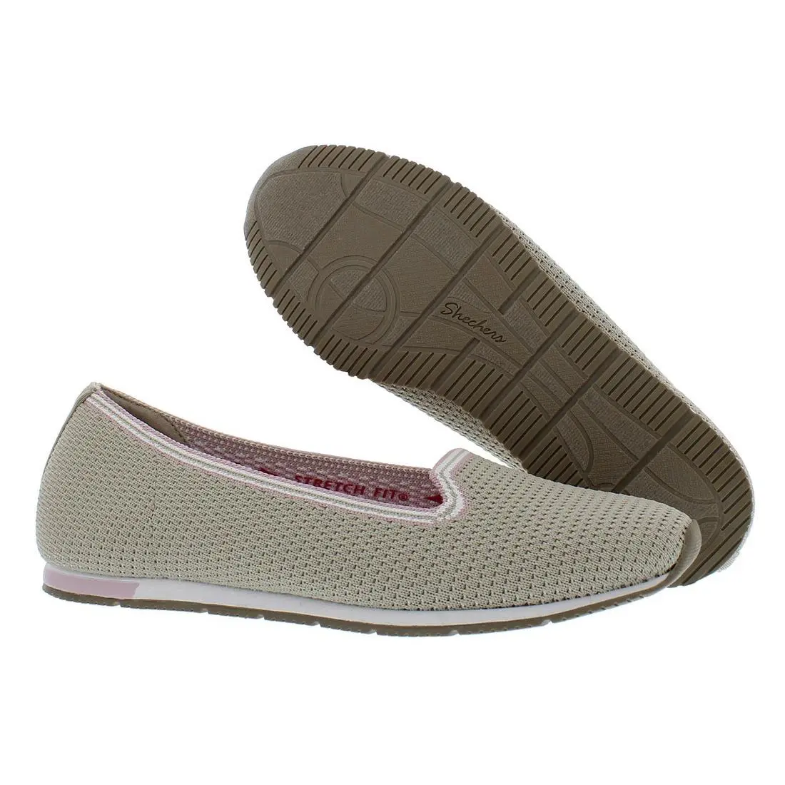 Skechers shoes - 158462TPPK - 158462TPPK - Taupe/Pink, Main: Beige 4