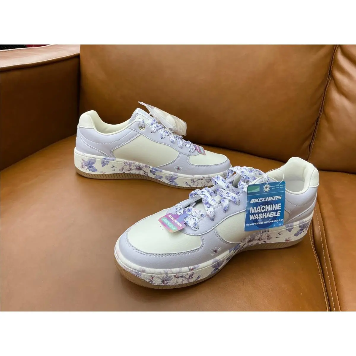 Skechers shoes - Sport Court 2.0 - Floral Frenzy - White 0