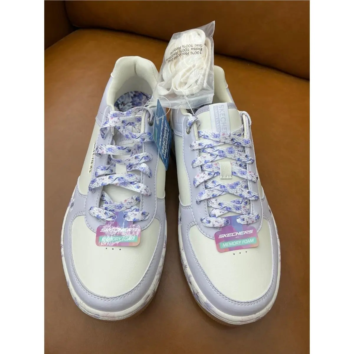 Skechers shoes - Sport Court 2.0 - Floral Frenzy - White 1