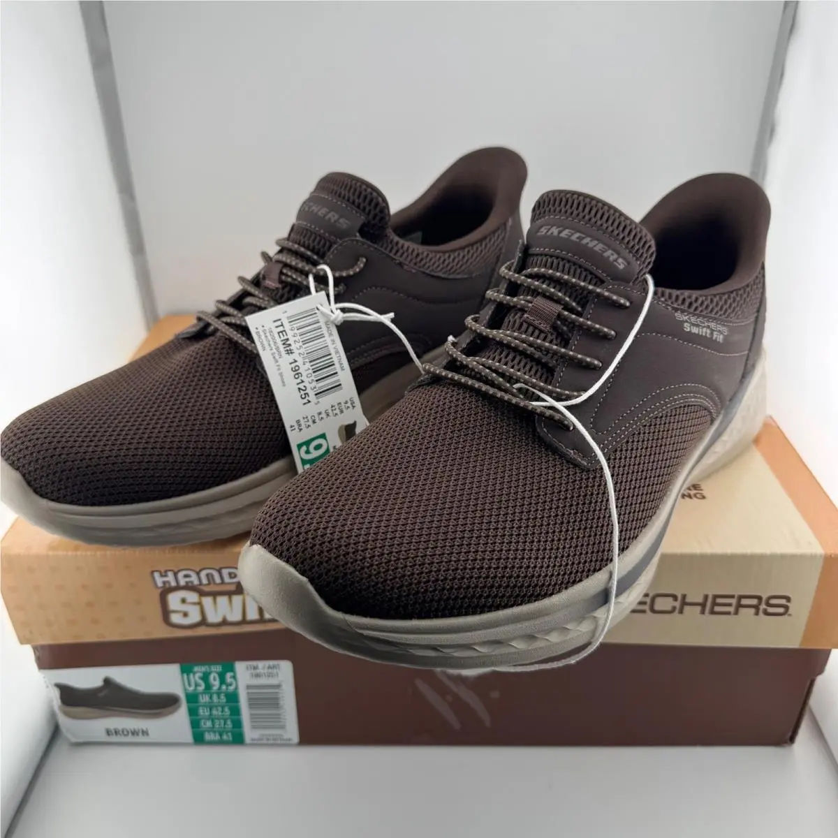 Skechers shoes - Skechers Hands Free Swift Fit - Brown 1