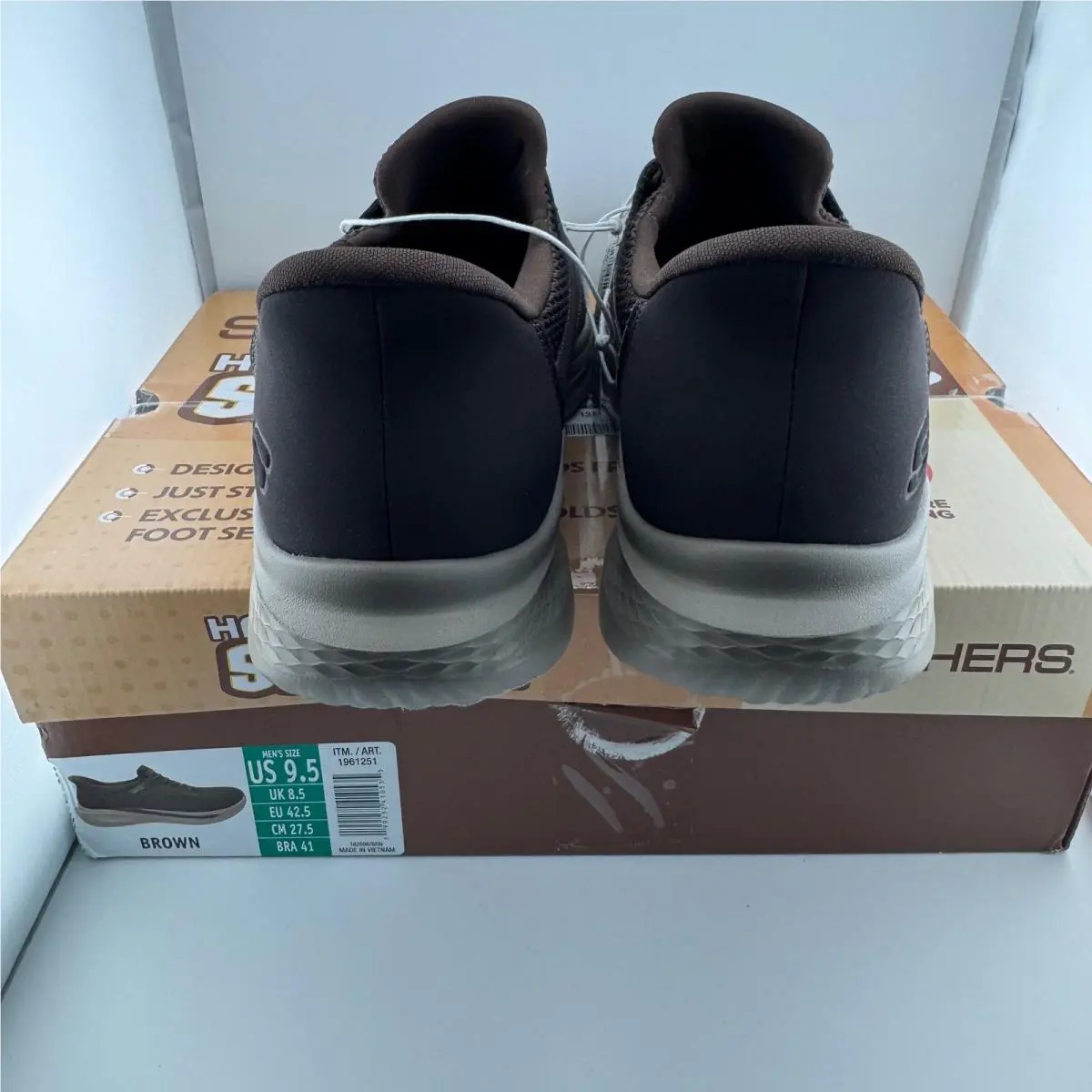 Skechers shoes - Skechers Hands Free Swift Fit - Brown 3