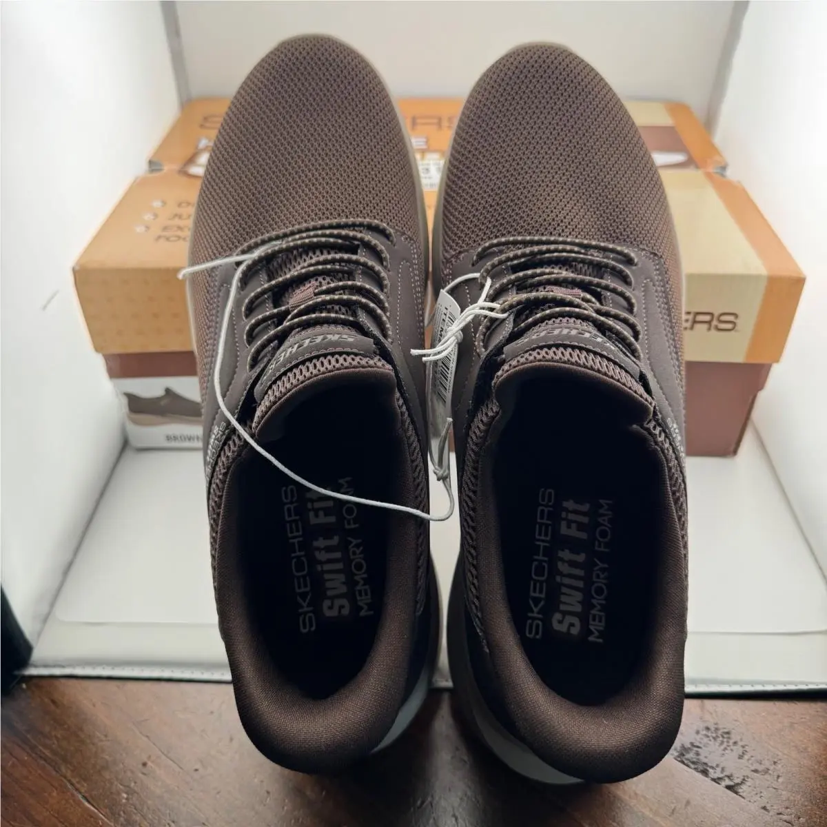 Skechers shoes - Skechers Hands Free Swift Fit - Brown 4