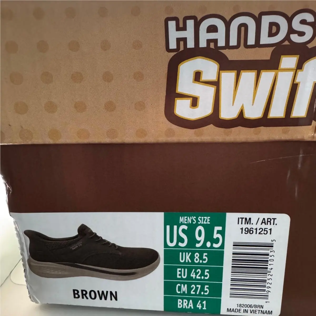 Skechers shoes - Skechers Hands Free Swift Fit - Brown 7