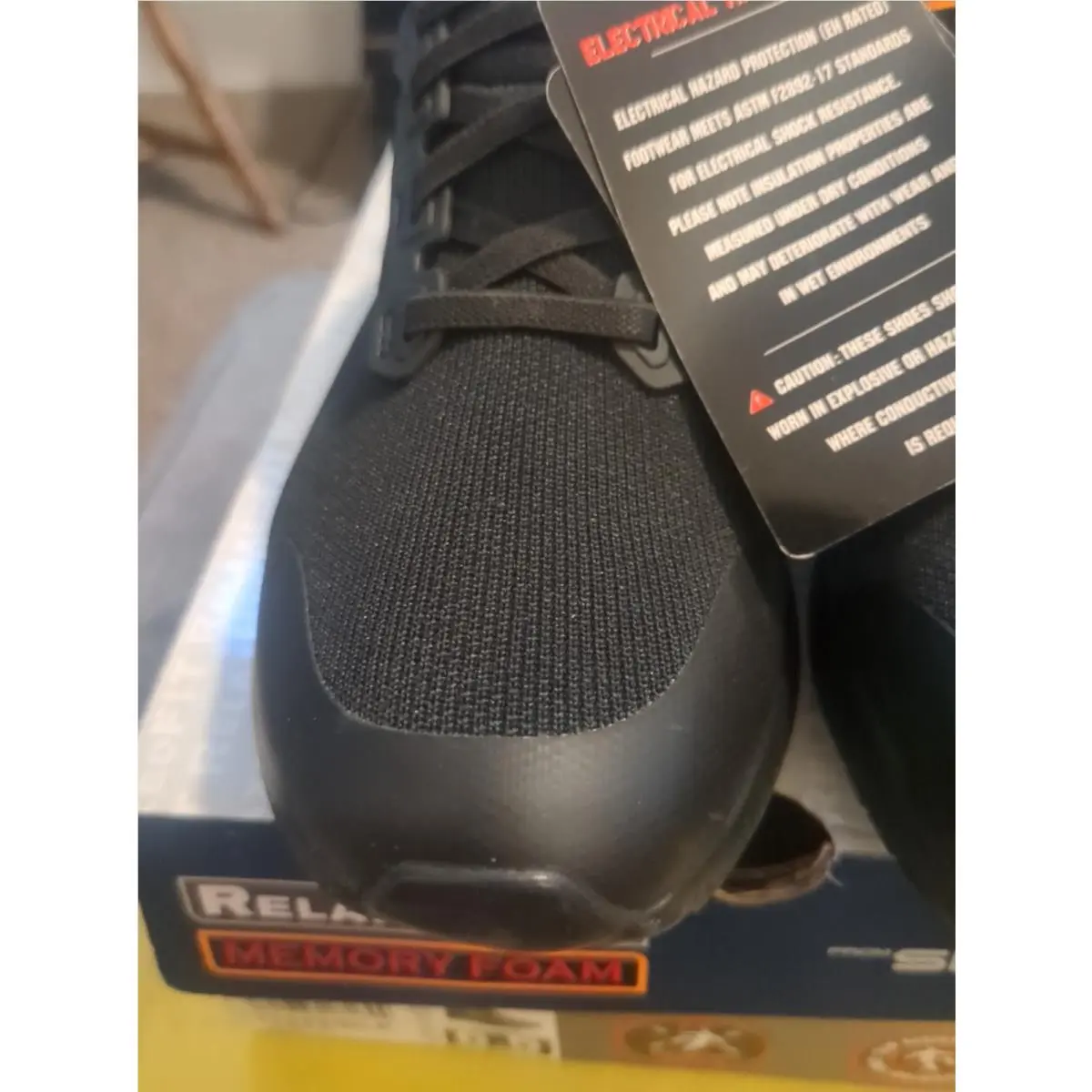 Skechers shoes - SKECHERS Work Squad SR - Work Squad - Black 6