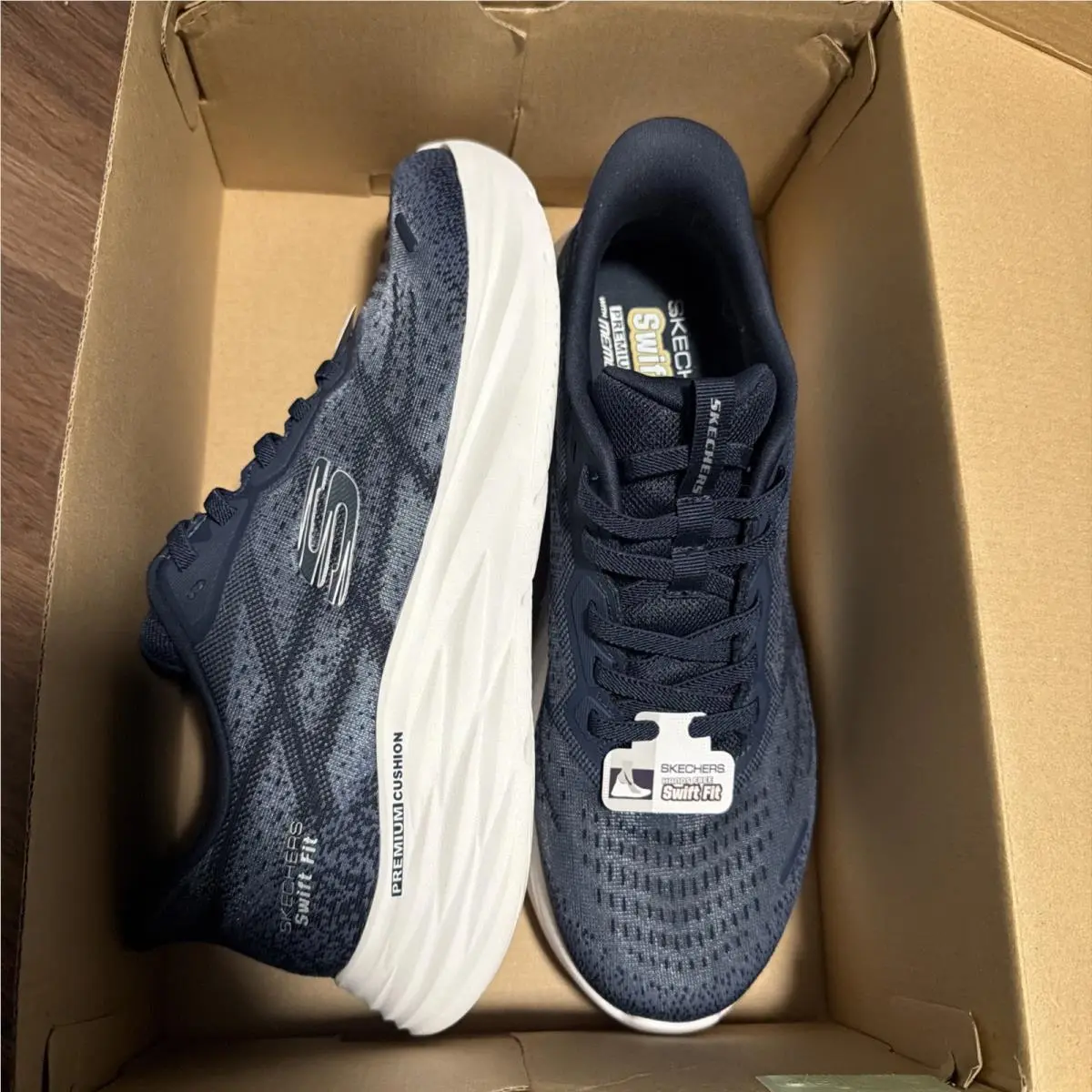 Skechers shoes - Skechers Hands Free Skech-Edge Swift - Blue 0