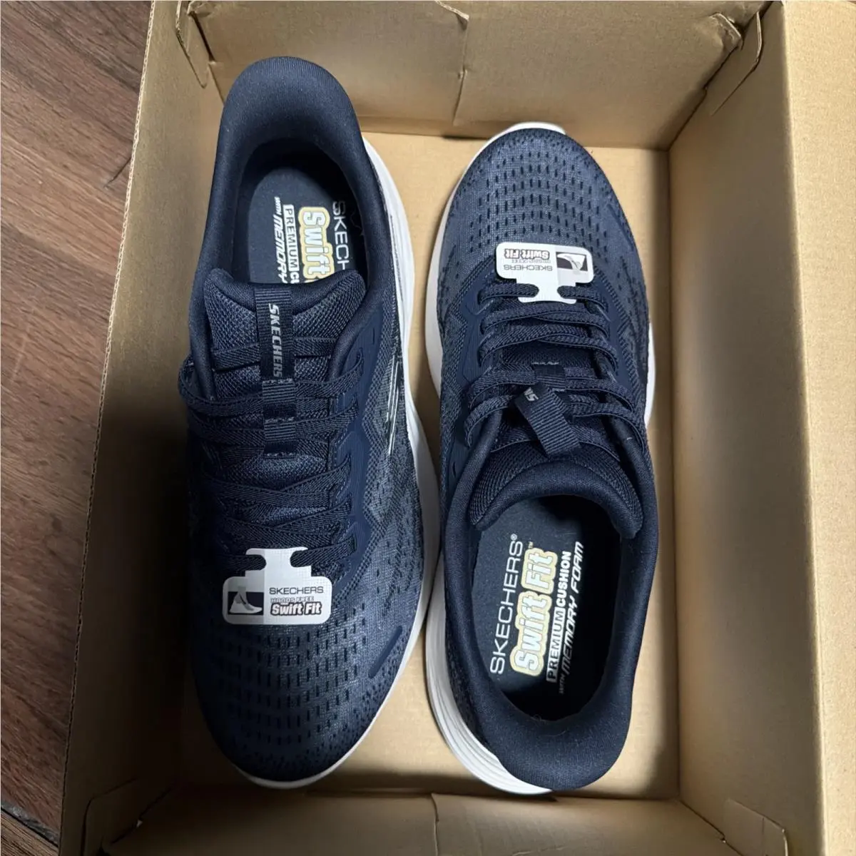 Skechers shoes - Skechers Hands Free Skech-Edge Swift - Blue 2