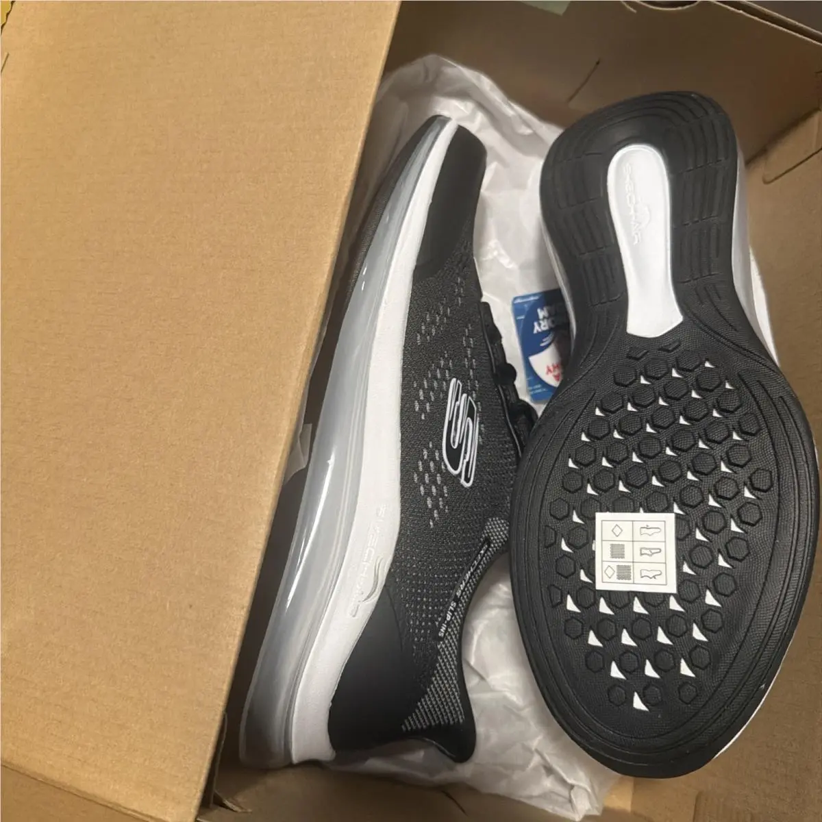 Skechers shoes - Skechers Skech-Air - 150148/BKW - Black 2