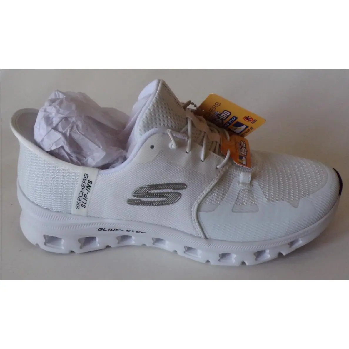 Skechers shoes - Skechers Wide Fit Glide-Step PRO Slip-ins - 150240W/WHT - White 5