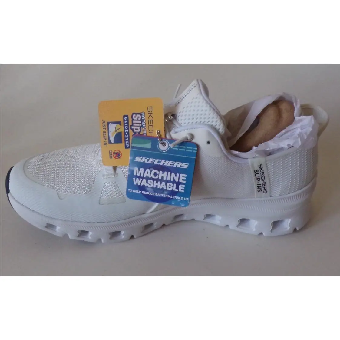 Skechers shoes - Skechers Wide Fit Glide-Step PRO Slip-ins - 150240W/WHT - White 6