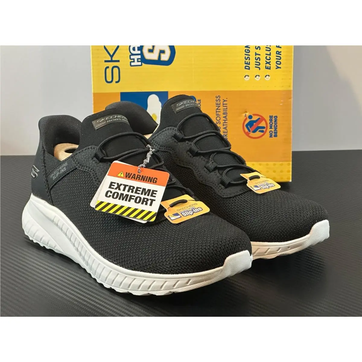 Skechers shoes - Bobs Squad Chaos Daily Inspiration - 117500/BLK - Black (UPC: 196989494463) 8